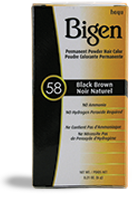 Bigen Permanent Powder 58: Black Brown